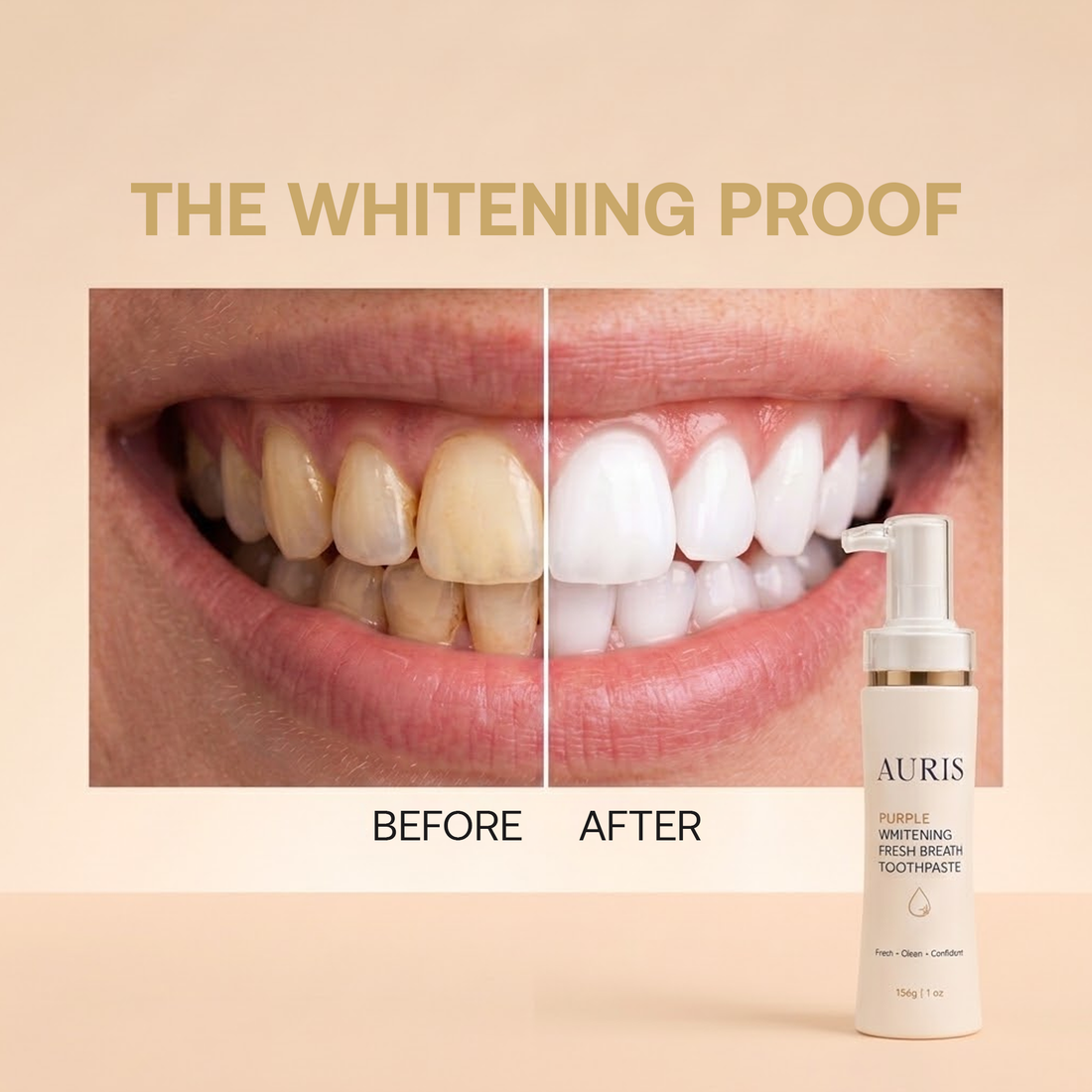 Auris Whitening Toothpaste